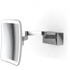 Image de Decor Walther Vision S Miroir cosmétique mural à LED, chromé brillant, grossissement x5