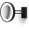 Image de Decor Walther BS 36 Miroir cosmétique mural à LED Noir mat Grossissement 7x