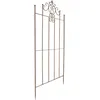 Image de CLP Treillis métallique de 170 cm de Haut Paula, Support Stable pour Plantes grimpantes, clôture pour Treillis de Style campagnard, Couleur:Marron Antique