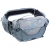 Image de EVOC HIP PACK PRO 3 + HYDRATION BLADDER 1,5, Sacoche ventrale (AIR FLOW CONTACT SYSTEM, ceinture ventrale AERO FLEX, avec vessie d'hydratation 1,5l et porte-bouteille, One Size), Stone - Steel