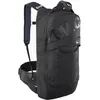 Image de EVOC TRAIL PRO BLACKLINE 10 Sac à dos protecteur (sac à dos léger avec protection dorsale, compartiment pour poche à eau inclus, ajustement optimal, L/XL), Noir