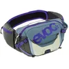 Image de EVOC Hip Pack Pro 3, Sac Banane (Ceinture Aero Flex, avec AIR Flow Contact System, matière Mesh, Accessoire de vélo idéal pour Les Amateurs de Trail), Steel - Violet - Dark Olive