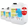 Image de BAYZID® pH Plus Liquide - Augmenteur de pH pour Piscine - Bidon de 4 x 7 kg (28 kg) - Compatible Tous Traitements - Qualité Pure et Stable