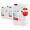 Image de BAYZID® Chlore Liquide 4 x 12,5 kg   Désinfectant Piscine à Action Rapide, 13-15% de Chlore Actif   pour Systèmes de Dosage Automatique   Clarifiant Eau Cristalline   Idéal Spa, Jacuzzi, Pataugeoire