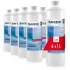 Image de Höfer Chemie 6 x 1 L BAYZID® Algicide Anti Algue pour Piscine - Anti-Algues Non Moussant - Double Action Curative et Préventive - Efficace Contre Bactéries et Champignons