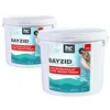Image de Höfer Chemie Chlore Choc Granulés Stabilisé 2 x 5 kg pour Piscine - Hautement Efficace, Rapidement solubles avec Une Teneur en Chlore Actif de 56%
