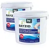 Image de Höfer Chemie 2 x 5 kg Galets de Chlore (200g) Multifonction 5 en 1 pour Piscine - Entretien et Nettoyage en 5 Phases - Fabriqué en Europe - pour Une Eau Limpide