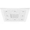 Image de Steinberg Sensual Rain Panneau de pluie, éclairage LED, set complet, encastrement au plafond, 3 jets, Easy-Clean, 800x800mm, 3906680, Couleur: Chrome