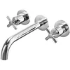 Image de Steinberg Série 250 robinetterie de lavabo, set complet, 3 trous, incl. corps dencastrement, saillie 245mm, 2501916, Couleur: Chrome