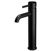 Image de Steinberg Série 100 robinetterie de lavabo, sans garniture de vidage, saillie : 128mm, 1001700S, Couleur: Matt Black
