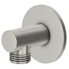 Image de Steinberg Série 100 Coude de raccordement de douche, G1/2, rond, 1001660BN, Couleur: Brushed Nickel