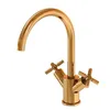 Image de Steinberg Série 250 Mitigeur de lavabo, pivotant, double poignée, avec vidage, saillie 155mm, 2501500RG, Couleur: or rose