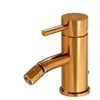 Image de Steinberg Série 100 robinetterie de bidet, avec garniture découlement, saillie : 110mm, 1001300RG, Couleur: or rose