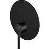 Image de Steinberg Série 260 Mélangeur bain/douche, Set de finition, encastré, 1 consommateur, rond, 26022433S, Couleur: Matt Black