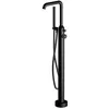 Image de Steinberg Série 310 Iconic robinetterie de baignoire électronique, sur pied, saillie 220mm, hauteur 1031mm, 3101162S, Couleur: Matt Black