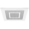 Image de Steinberg Sensual Rain Panneau de pluie, set complet, encastrement dans le plafond, 2 jets, Easy-Clean, 600x600mm, 3906612S, Couleur: Matt Black