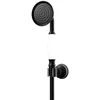 Image de Steinberg Série 350 Garniture de douche à main, support mural, flexible de douche 1500mm, 6, 3501626S, Couleur: Matt Black