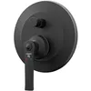 Image de Steinberg Série 350 Mitigeur bain-douche, kit de finition, 2 consommateurs, avec inverseur, 3, 35021033S, Couleur: Matt Black