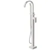 Image de Steinberg série 135 robinetterie de baignoire, sur pied, bec pivotant, saillie 254 mm, 1351162BN, Couleur: Brushed Nickel