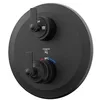 Image de Steinberg série 350 robinetterie de douche/bain, set de montage final, thermostat encastré, 2 consommateurs, 3, 35041333S, Couleur: Matt Black
