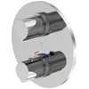 Image de Steinberg Série 100 Kit de montage complet pour thermostat encastré, 10041233, Couleur: chrome