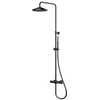 Image de Steinberg Série 315 Système de douche avec douche de tête à LED, 3152721S, Couleur: Matt Black