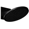 Image de Steinberg Wall Rain Panneau de pluie, raccordement direct au mur, diamètre 250mm, EasyClean, 3905650S, Couleur: Matt Black