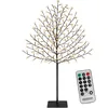 Image de Monzana® Arbre Lumineux 220 LED 220 cm minuterie 8 Modes de lumière résistant aux intempéries décoration Noël Cerisier