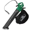 Image de GARDEBRUK® Aspirateur souffleur broyeur électrique 3en1 3000W bandoulière 270 km/h roulettes bac 45L souffleur de Feuilles aspirateur Jardin
