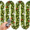 Image de CASARIA® Guirlande de Noël lumineuse avec déco 5m 80 LED Sapin artificiel Télécommande incluse Décoration de noël