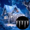 Image de Monzana Guirlande lumineuse LED intérieur et extérieur 40 stalactites décoration de Noël illumination