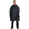 Image de Chiba Unisexe Poncho imperméable Black XS/S