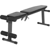 Image de GYRONETICS® Banc de Musculation Réglable - Multifonction du Corps, Dossier en 4 et Siège en 3 Positions, Pliable - Banc Inclinable Abdominaux, Plat, Entrainement, Haltérophilie, Gymnastique, Fitness