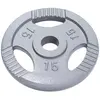 Image de Gorilla Sports® Disques de Poids - Olympiques, Individuel/Ensemble, 1,25kg, 2,5kg, 5kg, 10kg, 15kg, 20kg Poids, Ø 50mm, Argent - Disques d'Haltères, Ensemble de Plaques, Musculation, Haltérophilie
