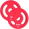 Image de Gorilla Sports® Disque Poids - Néoprène, Lot de 2, 2x1/2/3/4/5kg Poids, Ø 30/31mm, Fonte - Ensemble Plaques d'Haltères, Musculation, Haltérophilie, Fitness, Gym
