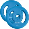 Image de Gorilla Sports® Disque Poids - Néoprène, Lot de 2, 2x1/2/3/4/5kg Poids, Ø 30/31mm, Fonte - Ensemble Plaques d'Haltères, Musculation, Haltérophilie, Fitness, Gym