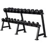Image de Gorilla Sports® Haltères - Poids de 2,5-50 kg, Individuel/Ensemble, Fonte Caoutchouc, Chromé, Antidérapante - Haltères Courts, Dumbbell, Musculation, Entraînement, pour Fitness, Équipement de Gym