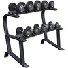 Image de GORILLA SPORTS® Kit Haltères - 90 kg, avec Rack Musculation, 2,5-35kg, Haute Qualité, Fonte, Caoutchouc, Noir - Dumbbell Set, Poids Musculation, Home Gym, Matériel de Sport Maison