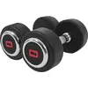 Image de Gorilla Sports® Haltères - Poids de 2,5-50 kg, Individuel/Ensemble, Fonte Caoutchouc, Chromé, Antidérapante - Haltères Courts, Dumbbell, Musculation, Entraînement, pour Fitness, Équipement de Gym
