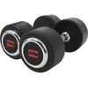 Image de Gorilla Sports® Haltères - Poids de 2,5-50 kg, Individuel/Ensemble, Fonte Caoutchouc, Chromé, Antidérapante - Haltères Courts, Dumbbell, Musculation, Entraînement, pour Fitness, Équipement de Gym