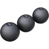 Image de Gorilla Sports® Slam Ball - 3kg, 5kg, 7kg, 10kg, 15kg, 20kg Poids, Individuel/Ensemble, Antidérapante, Noir - Medecine Ball, Balles de Poids, Musculation, pour Fitness, Gym, Domicile, Entraînement