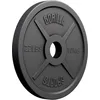 Image de Gorilla Sports® Poids Musculation - Jeu de Disque Olympique 30 kg, Ø 50/51 mm, Disque en Fonte, Bords Arrondis - Haltere Musculation, Sport Maison, Accessoire