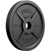 Image de Gorilla Sports® Poids Musculation - Jeu de Disque Olympique 30 kg, Ø 50/51 mm, Disque en Fonte, Bords Arrondis - Haltere Musculation, Sport Maison, Accessoire
