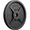 Image de Gorilla Sports® Poids Musculation - Jeu de Disque Olympique 30 kg, Ø 50/51 mm, Disque en Fonte, Bords Arrondis - Haltere Musculation, Sport Maison, Accessoire