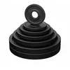 Image de Gorilla Sports® Poids Musculation - Jeu de Disque Olympique 30 kg, Ø 50/51 mm, Disque en Fonte, Bords Arrondis - Haltere Musculation, Sport Maison, Accessoire