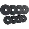 Image de GORILLA SPORTS® Disques de Poids - Olympiques, Individuel/Ensemble, 1,25kg, 2,5kg, 5kg, 10kg, 15kg, 30kg Poids, Ø 50mm - Disques d'Haltères, Ensemble de Plaques, Musculation, Fitness, Haltérophilie