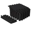 Image de GORILLA SPORTS® Tapis Mousse - 18 Pièces et Bords, 30x30 cm, Antidérapant, EVA, Noir - Dalles Mousse, Tapis Protection Sol, Dalle Sport, Accessoires pour Fitness et Musculation