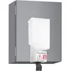 Image de Wagner de Savon ewar Armoire montage 950 ml wp173 en acier inoxydable mat