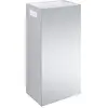 Image de Wagner Ewar Poubelle WP152 34 l en acier inoxydable pour montage en saillie, variante : acier inoxydable mat