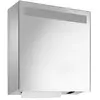 Image de WAGNER - WAR Armoire miroir avec distributeur de savon et de serviettes WP600e en acier inoxydable